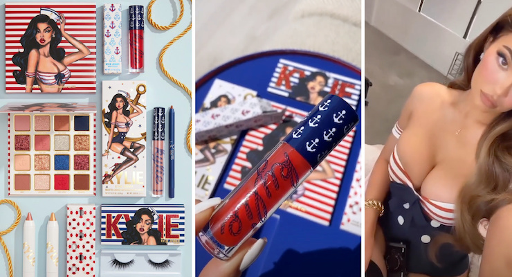 【新品未使用】【限定】Kylie sailorコレクションセット Kylie Cosmetics To Launch Sailor Summer Collection - Beauty Packaging