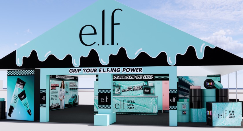 E.l.f. Supports Legge at NASCAR’s Coca-Cola 600 Weekend