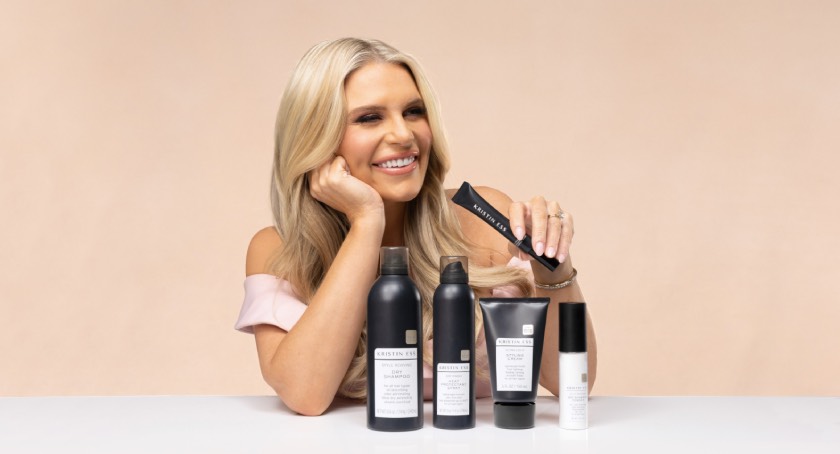 Madison LeCroy Faces Kristin Ess Hair's New Collection Madison LeCroy Faces Kristin Ess Hair's New Collection