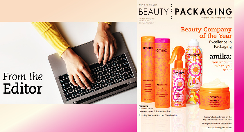 Editor’s Letter: Welcome to 2026—and Congrats to amika for Excellence in Packaging!