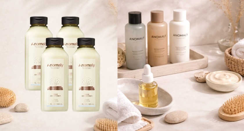 Maesa Sells Anomaly Haircare - Beauty Packaging