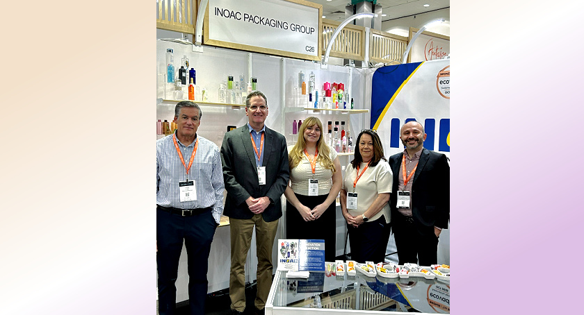 The Inoac team at Luxe Pack LA & MakeUp in LA.