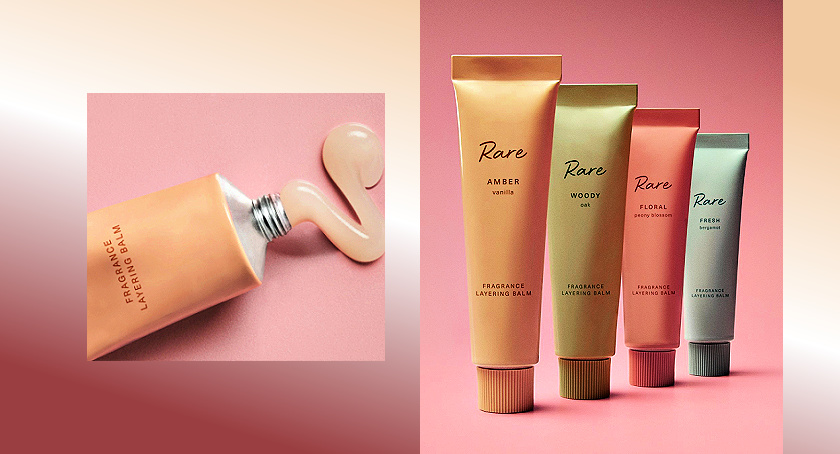 Rare Beauty Fragrance Layering Balm won Fragrance Innovation of the Year, in a tie. By Robertet; perfumer Jérôme Epinette.