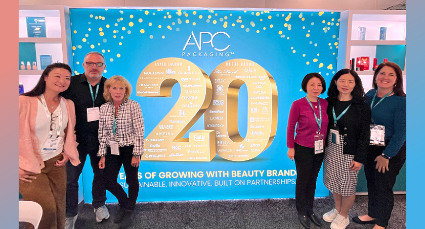 The team from APC at Cosmoprof NA in Miami.
