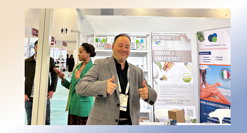 Packaging supplier Coptis at Cosmoprof NA in Miami.