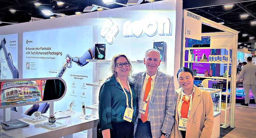 The team at Nuon at Cosmoprof NA in Miami.