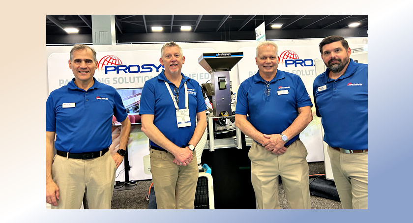 The team from Prosys at Cosmoprof NA in Miami 2026.