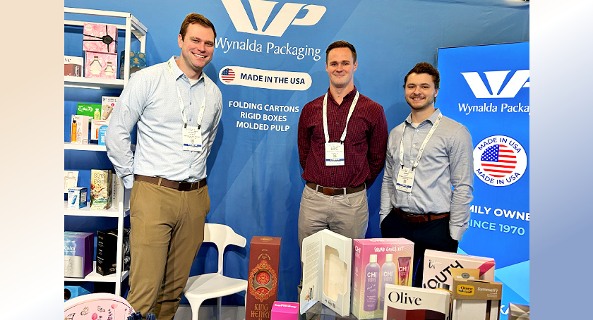 The team from Wynalda at Cosmoprof NA in Miami.