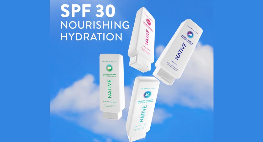 Native Relaunches Mineral Sunscreen with New Packaging