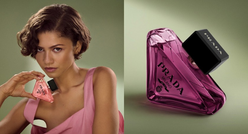 Zendaya Is the New Face of Prada Paradoxe - Beauty Packaging
